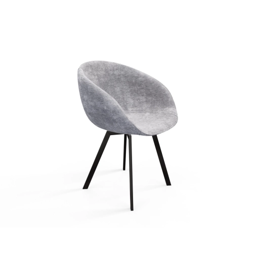 Krzesło KR-500 Ruby Kolory Tkanina Loris 80 Design Italia 2025-2030